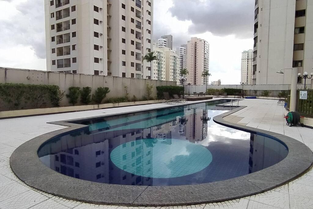 Exclusivo Apartamento Proximo A Hospital Premium Com Academia Profissional, Bar Mercatto, Restaurante De Alto Padrao, Jacuzzi, Estacionamento Exclusivo E Vista Deslumbrante Da Cidade! 1711 Apartment Goiania